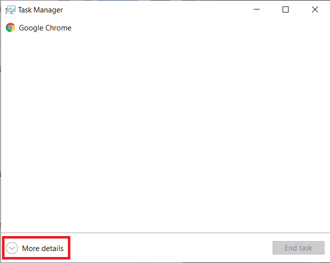 Click on More Details to expand Task Manager | Fix: ‘Adobe Software You Are Using Is Not Genuine’ Error