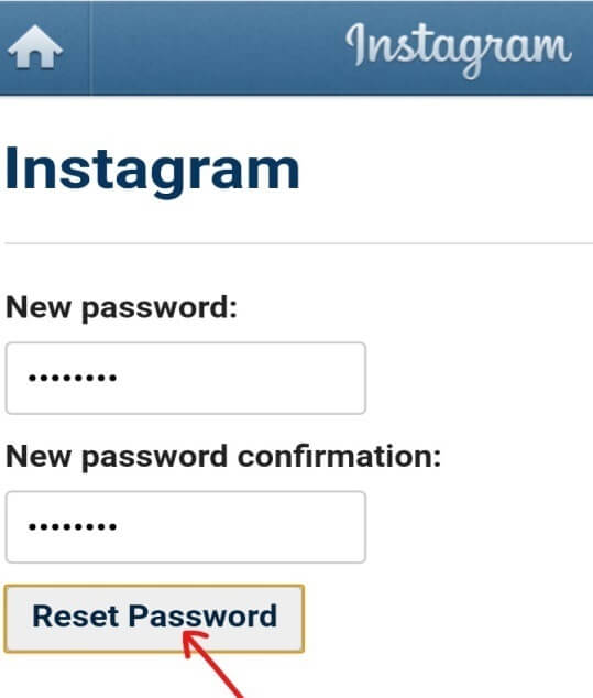 Reset Instagram Password using App | Forgot Instagram Password