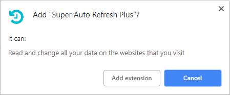 Click on the Add to Chrome button