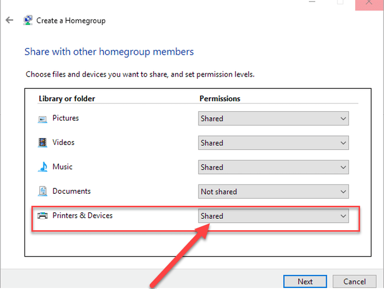 Click on the drop-down menu next to the folders