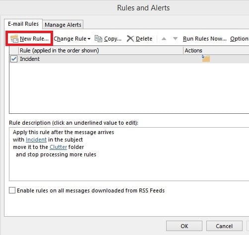 Click on the ‘email rules’ tab and choose ‘new rule.’  | How To Recall An Email In Outlook?