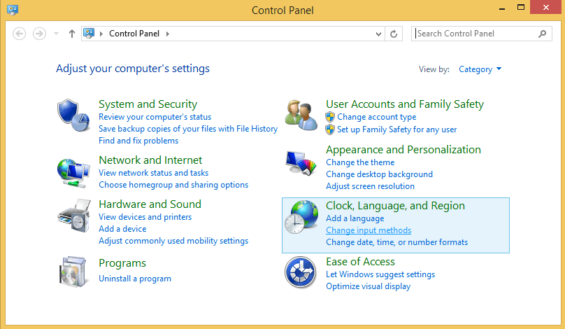 Control Panel in Windows 8 and Windows 8.1 | How to Open Control Panel in Windows 8