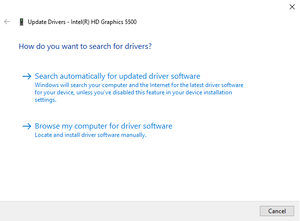 Dialog box as shown below will open up