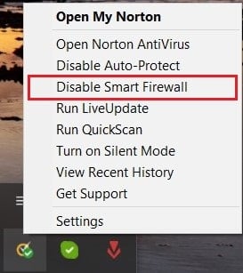 Disable antivirus firewall | Fix NET::ERR_CONNECTION_REFUSED in Chrome