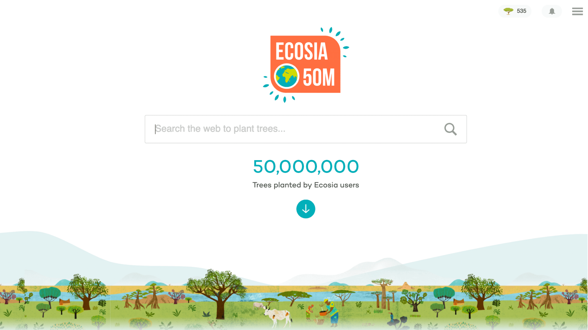Ecosia | Los mejores navegadores web anónimos para navegación privada
