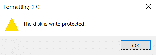 Enable or Disable Write Protection for Disk in Windows 10