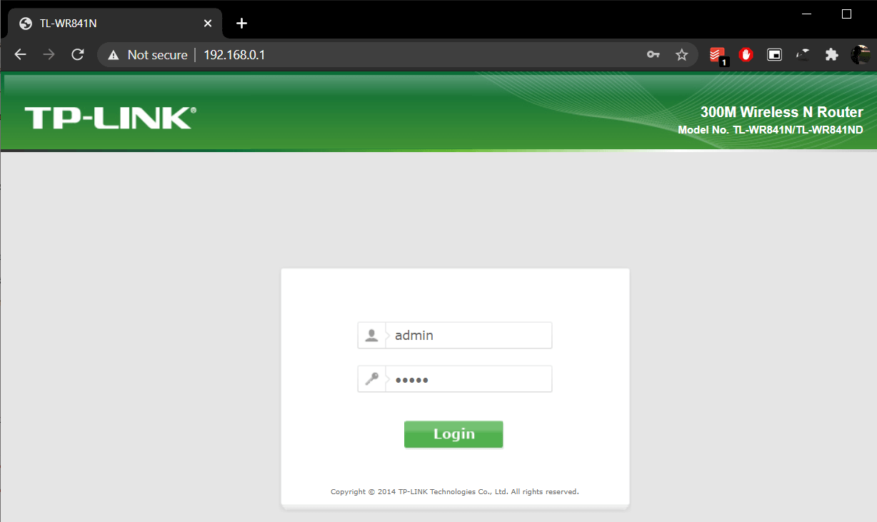 Enter the account name and password to log in