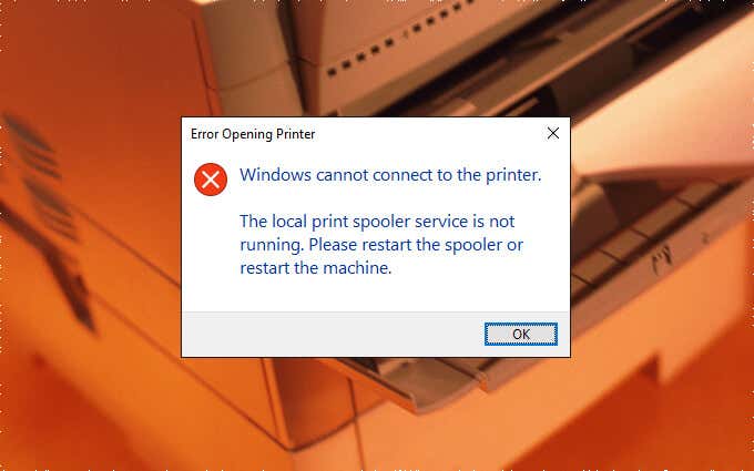 Spooler چاپ در ویندوز 10 همچنان متوقف می شود