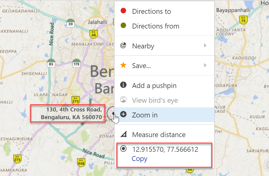 Find GPS Coordinate for any Location
