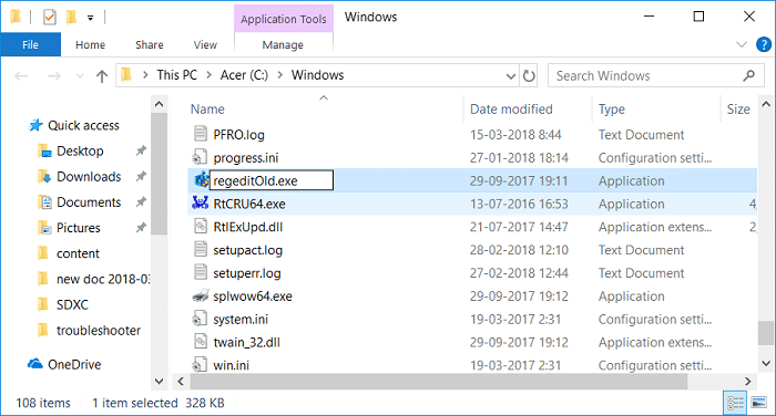 Find regedit.exe then rename it to regeditOld.exe & close Explorer