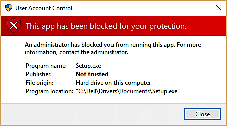 Fix Downloaded Files from being Blocked in Windows 10