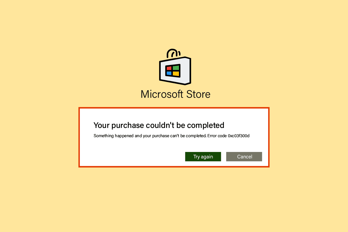 Ndandani Kode Kesalahan Microsoft Store 0xc03f300d
