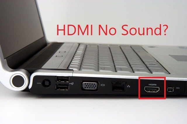 Fix HDMI Sound Not Working in Windows 10