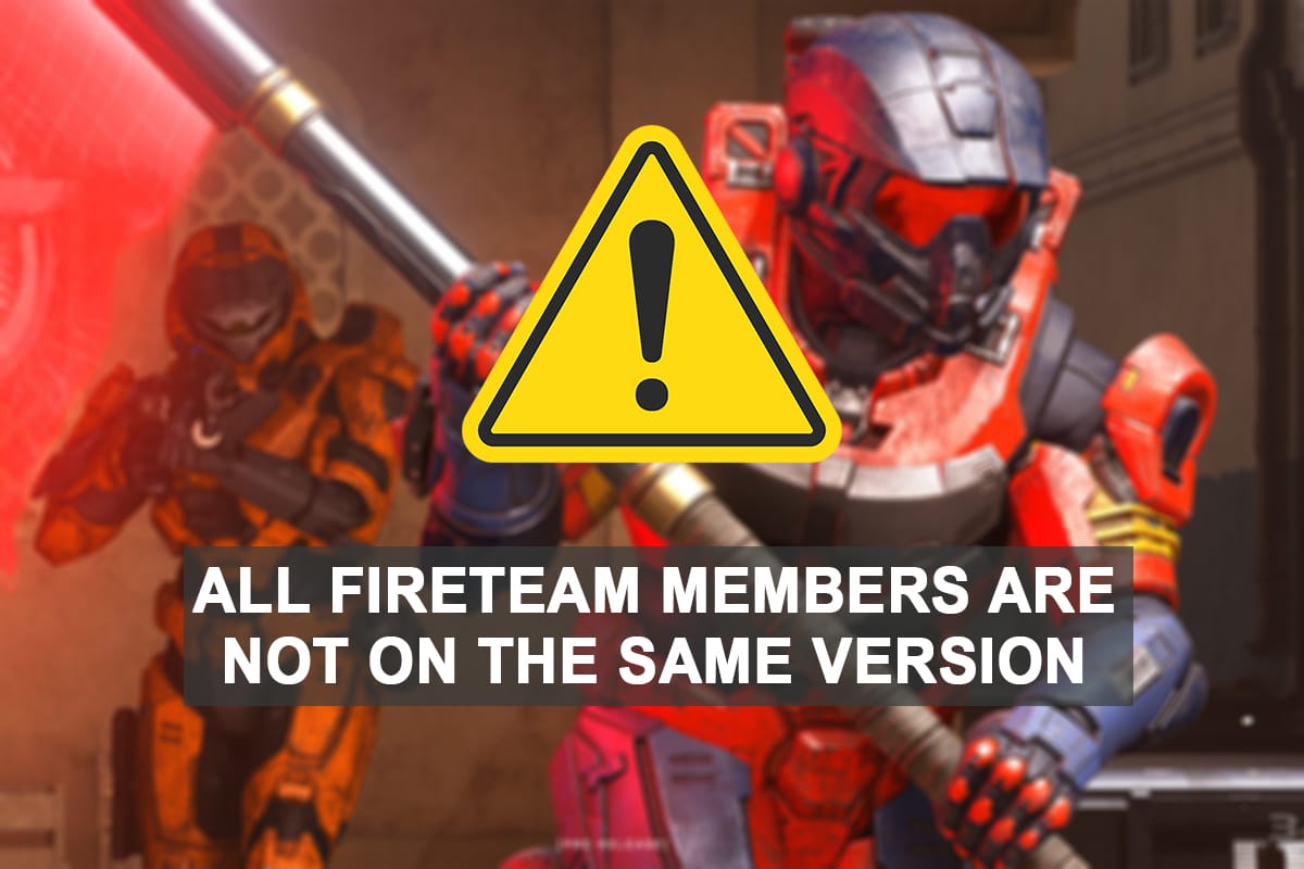 Arreglar Halo Infinite Todos los miembros de Fireteam no tienen la misma versión en Windows 11