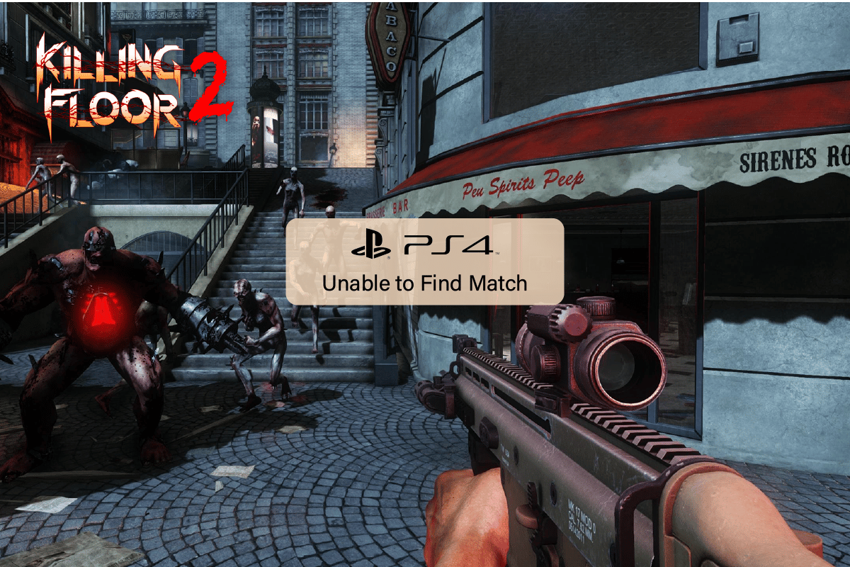 Fix Killing Floor 2 Unable to Find Match PS4