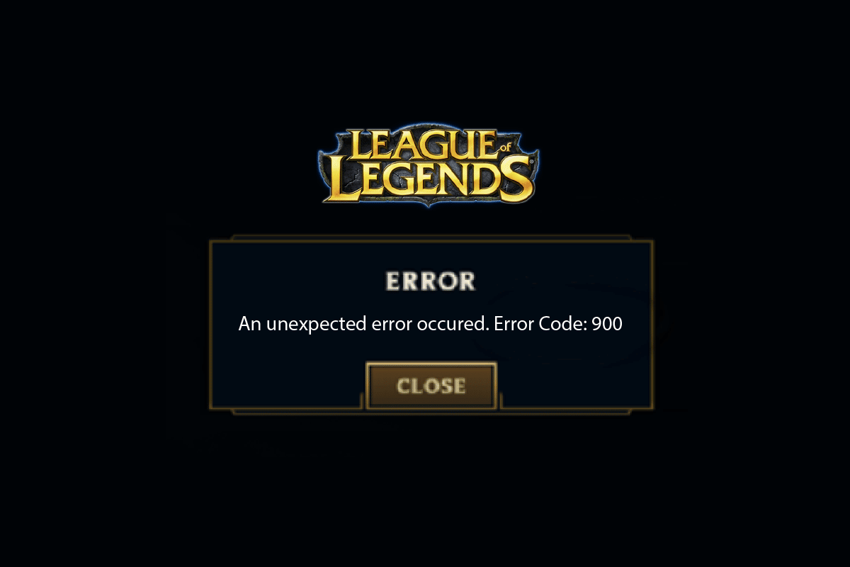 Fix League of Legends Error Code 900 on Windows 10