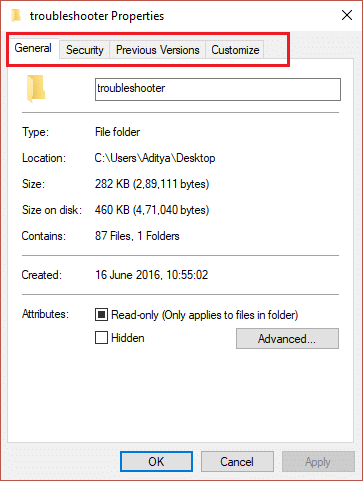 Sharing tab is missing in Folder Properties [FIXED]