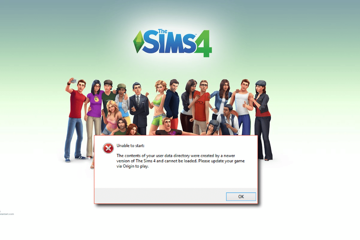 5 Ways to Fix Sims 4 Unable to Start Contents of Your User Data