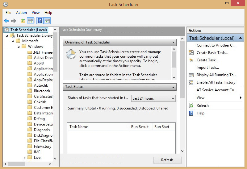 Fix Task Scheduler Not Running In Windows 10