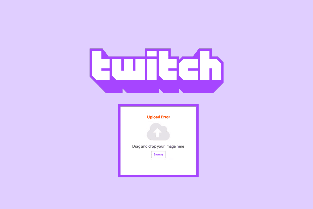 Fix Twitch Profile Picture Upload Error