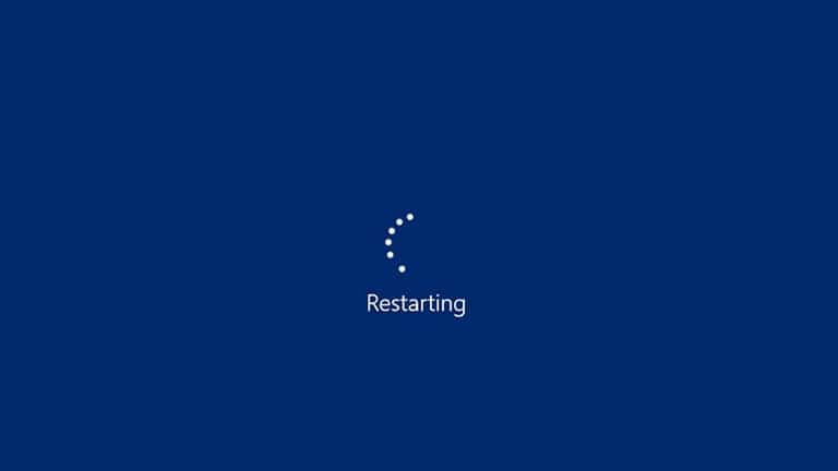 Reparar Windows 10 atascado en un bucle de reinicio
