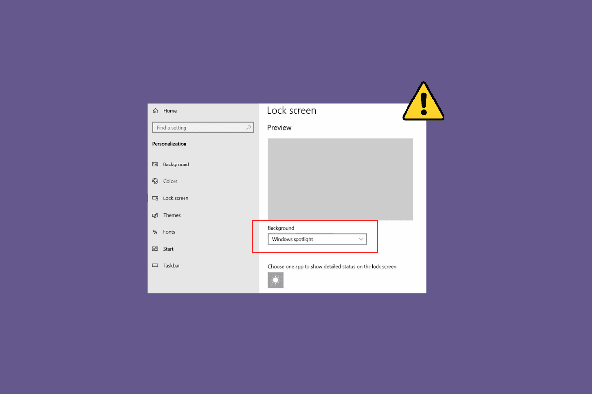 Arreglar a pantalla de bloqueo de Spotlight de Windows non funciona