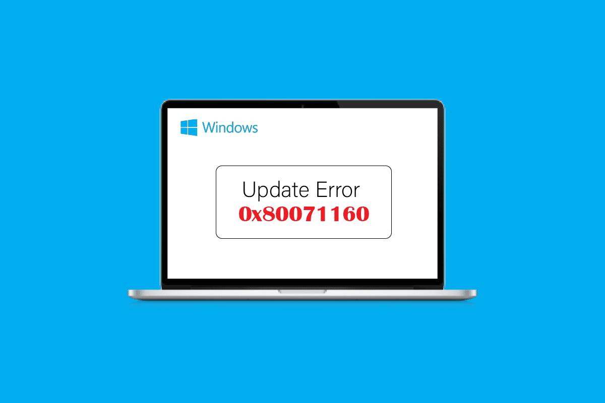 Correction d'une erreur de mise à jour Windows 0x80071160