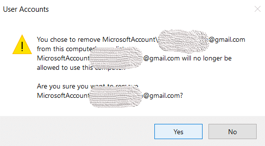 For confirmation you need to click on Yes | Close and Delete Your Microsoft Account