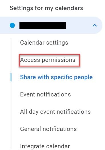 Access Permission option မှ Make available to public checkbox ကိုတွေ့ရပါမည်။