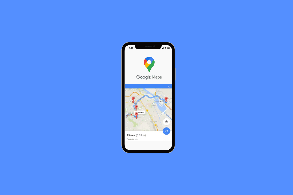 Як атрымаць самы хуткі маршрут Google Maps з некалькімі пунктамі прызначэння