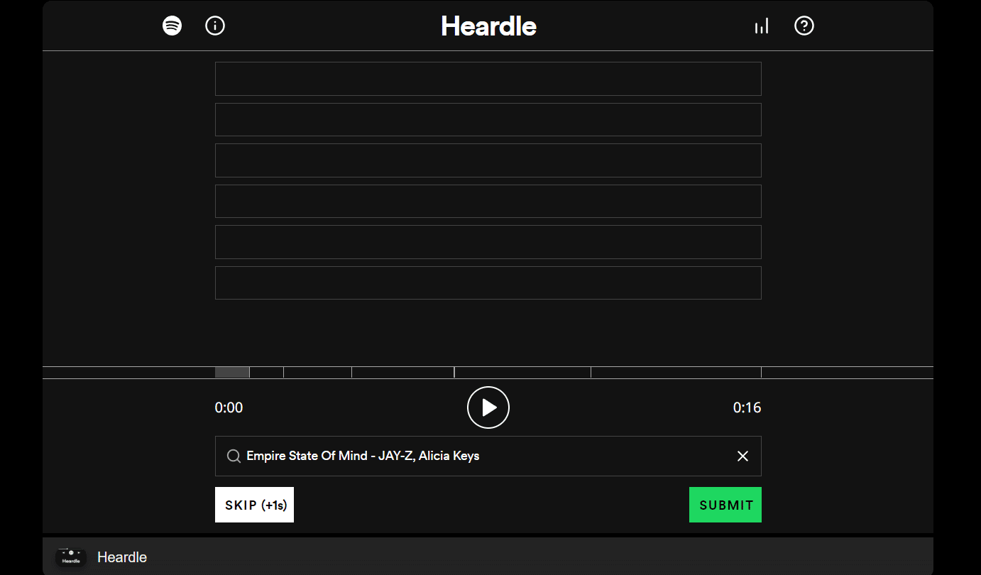 Heardle website | How to View Heardle Archive