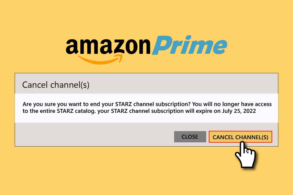 How Do I Cancel Starz Subscription on Amazon