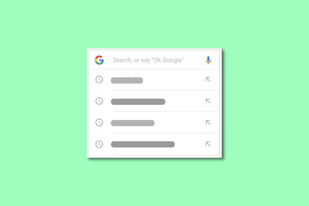 Как да спрете Google да показва вашите предишни търсения