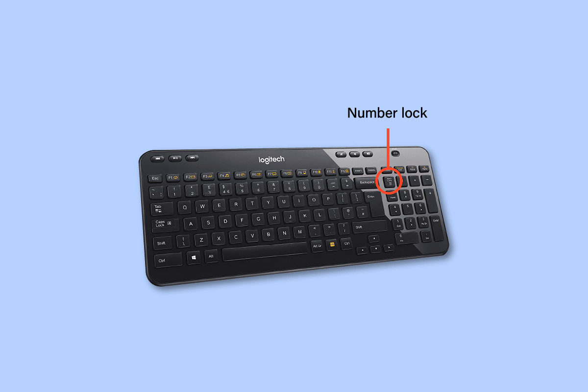 How to Turn Off Logitech Keyboard Number Lock