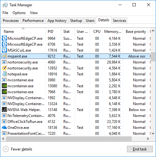 How to Change CPU Process Priority in Windows 10
