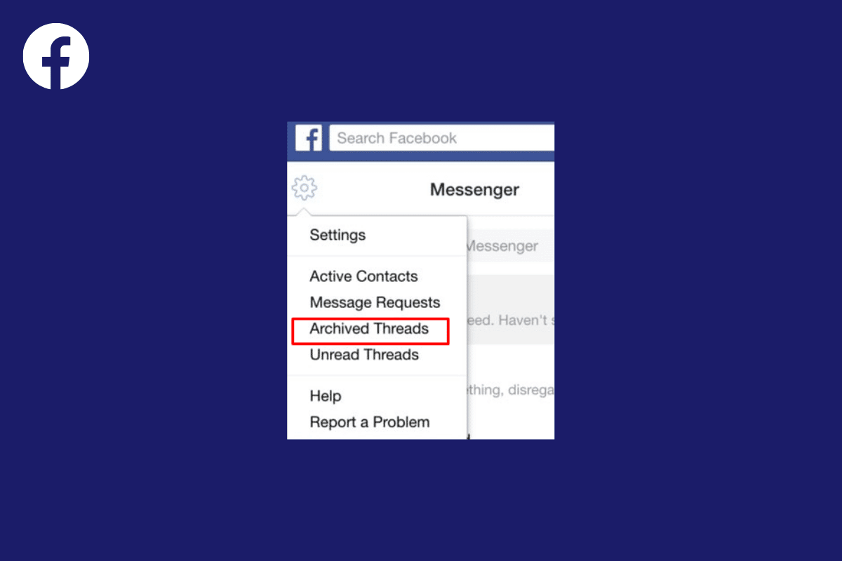 Jak wyświetlić zarchiwizowane wiadomości na Facebook Messengerze