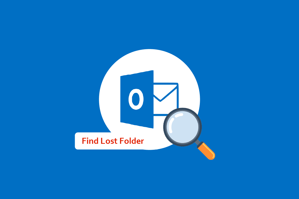 Como atopar o cartafol perdido en Outlook