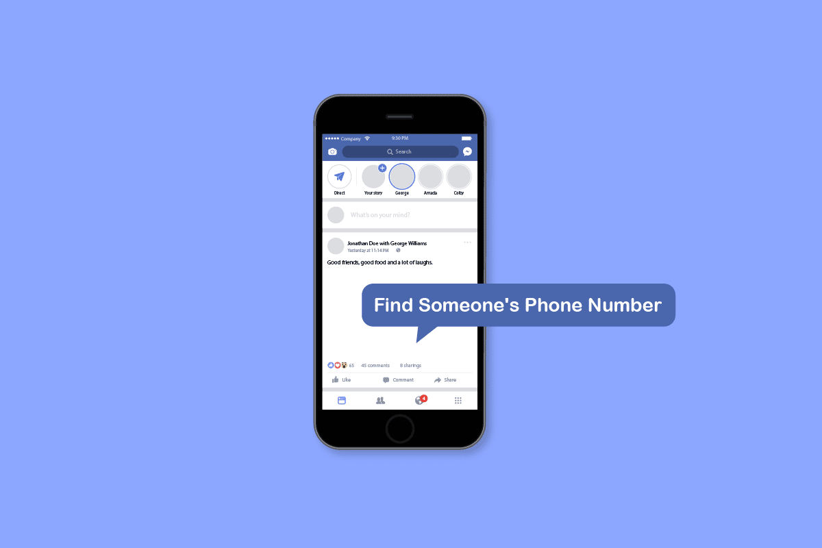 How to Find Someone’s Phone Number from Facebook