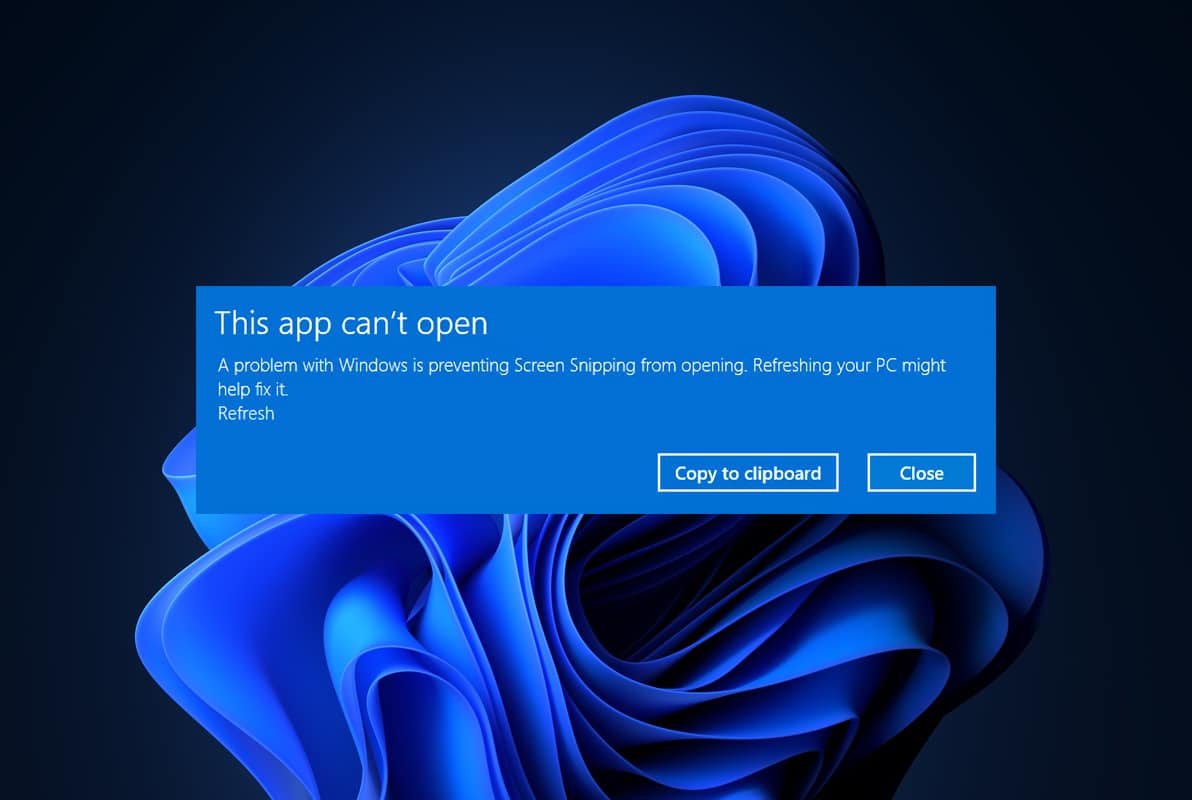 Fix Apps Can’t Open in Windows 11