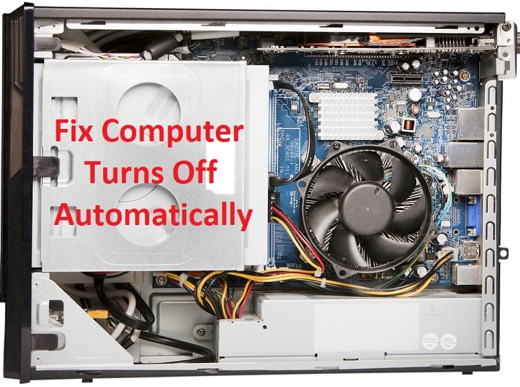 How to Fix Computer turns off automatically
