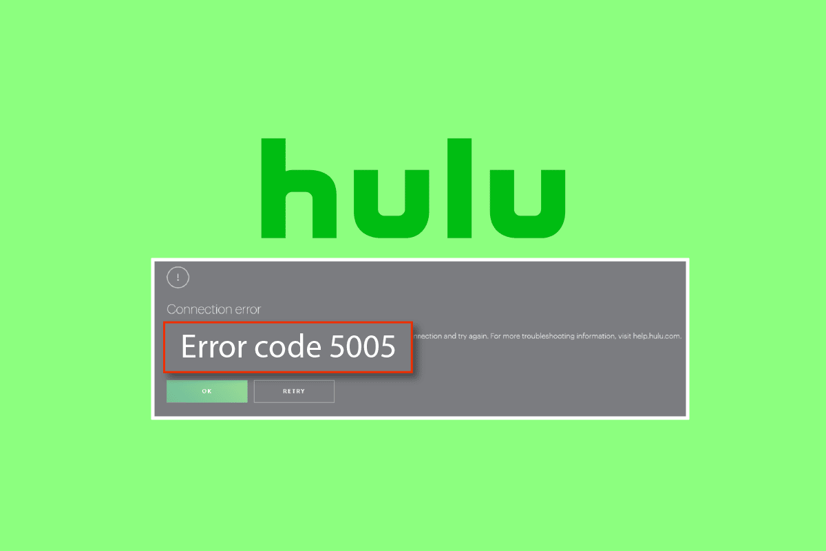 Fix Hulu Error 5005 in Windows 10