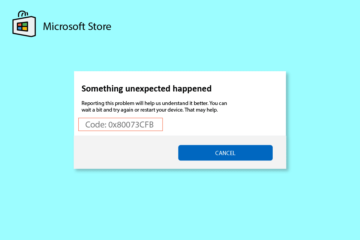 Како да поправите грешку Мицрософт продавнице 0к80073ЦФБ
