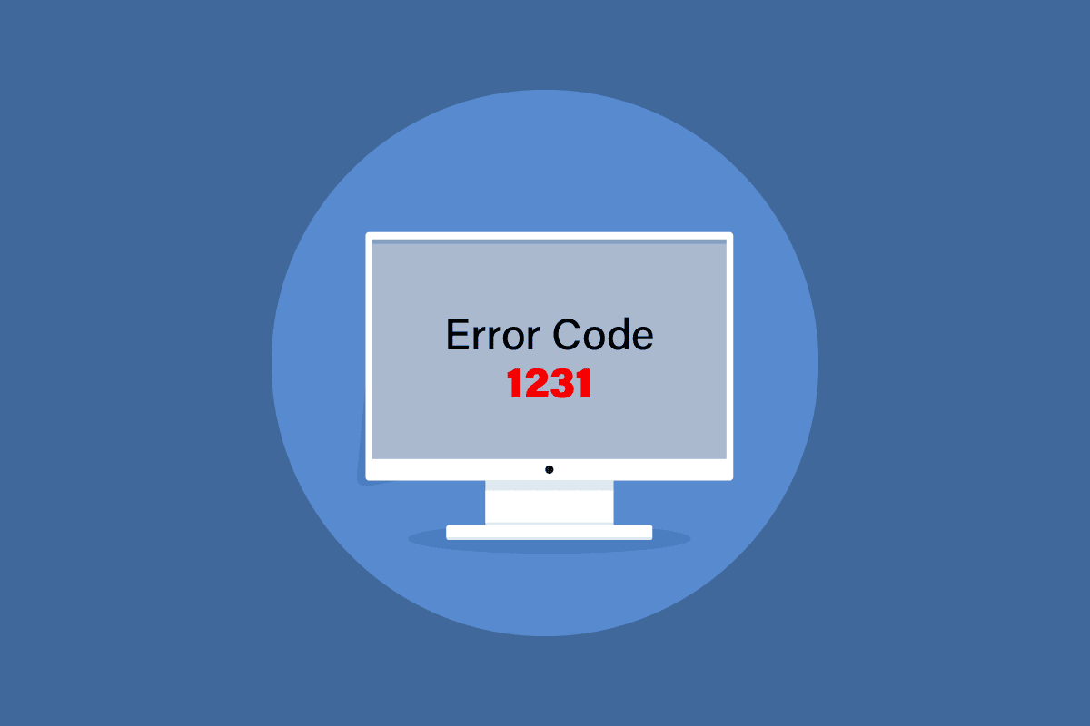 Fa'asa'o le Code Error Code 1231 ile Windows 10