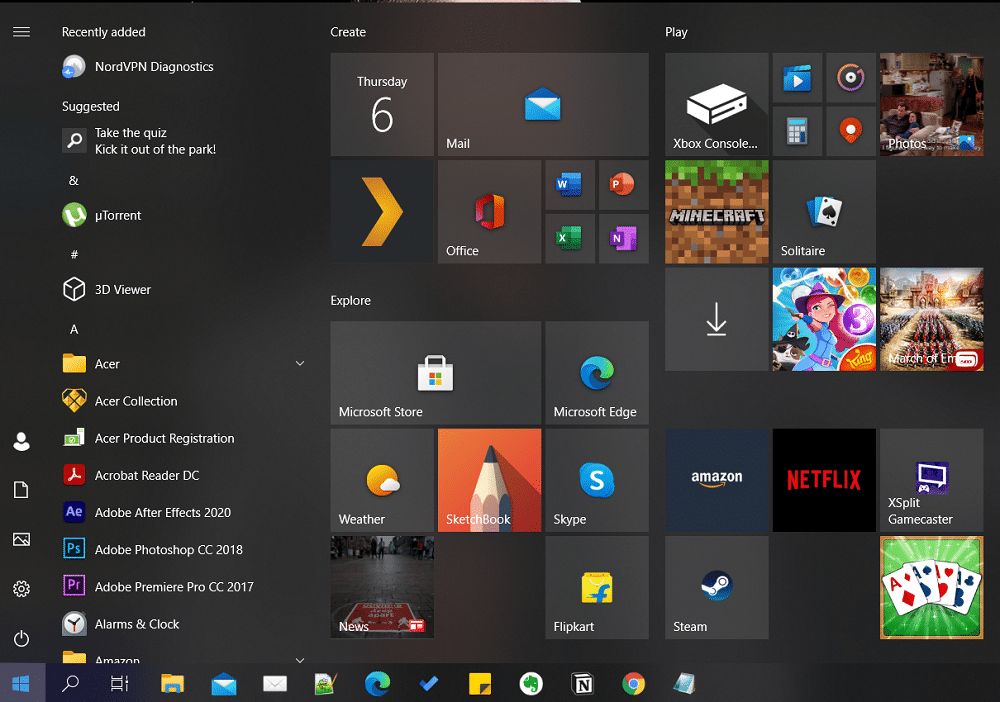 Как исправить неработающую кнопку «Пуск» в Windows 10