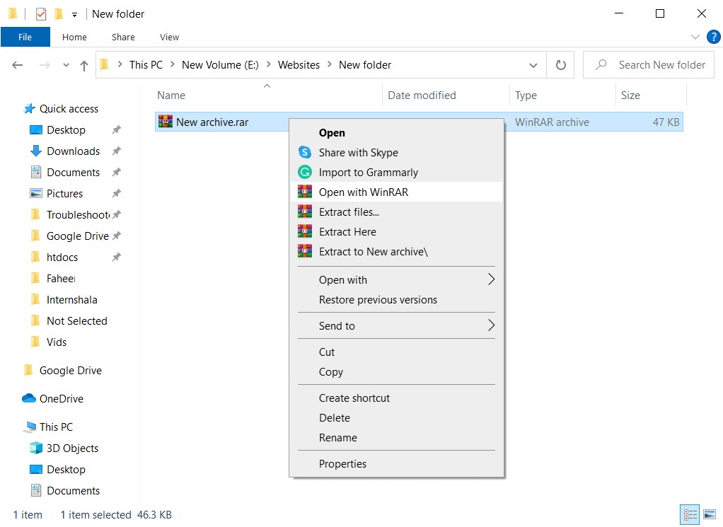 How to Open RAR Files in Windows 10 (2023)