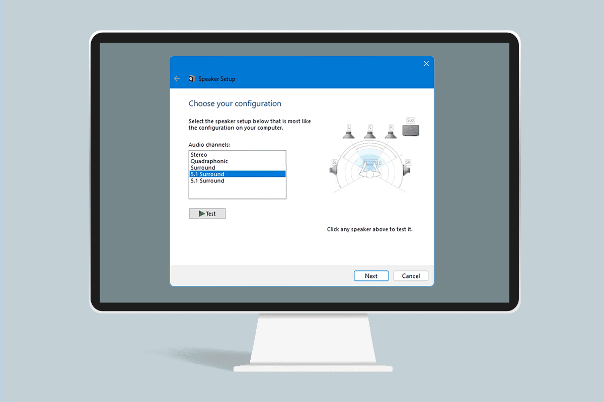 كيفية إجراء اختبار الصوت المحيطي 5.1 على نظام التشغيل Windows 10