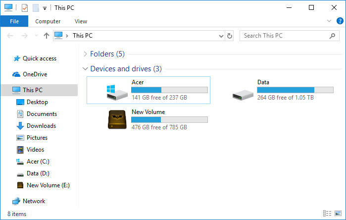 How to Remove or Hide Drive Letter in Windows 10