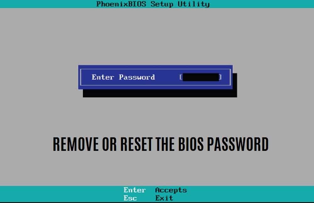 How to Remove or Reset the BIOS Password (2022)
