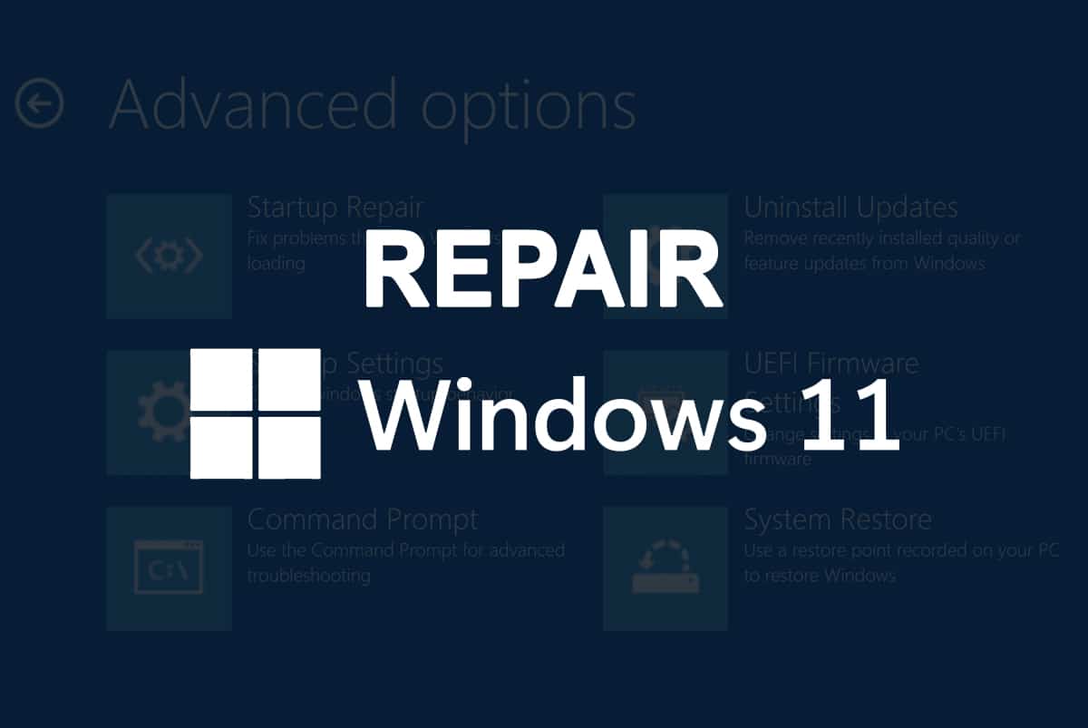 How to Repair Windows 11