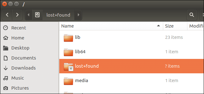 How to Restore files from lost+found